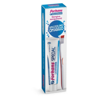 forhans special dentifricio 75ml + spazzolino omaggio