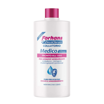 forhans medico collutorio con zinco cloruro uso quotidiano 250ml