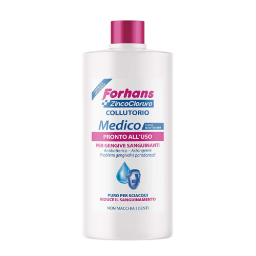 Forhans Medico Collutorio Con Zinco Cloruro Uso Quotidiano 250ml