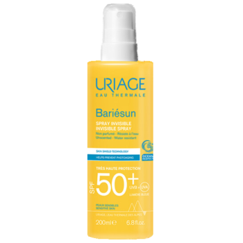 uriage - bariesun spray solare invisibile spf50+ protezione molto alta 200ml