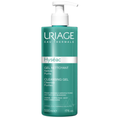 uriage - hyseac gel detergente impurità e eccessi di sebo 500ml