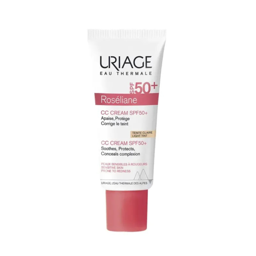 Uriage - Roseliane Cc Cream Spf 50+ Crema Colorata Light Tint Per Pelli Soggette A Rossori 40ml