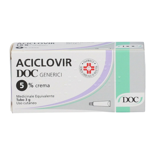 Aciclovir 5% Crema 3g - Doc