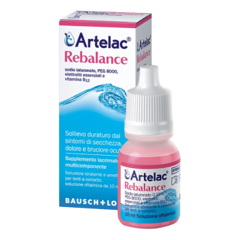 artelac® rebalance | sollievo prolungato per occhi secchi e irritati | multidose 10 ml 