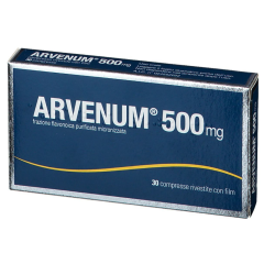arvenum 500 30 compresse rivestite 500 mg
