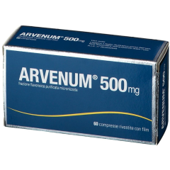 arvenum 500 60 compresse rivestite 500 mg