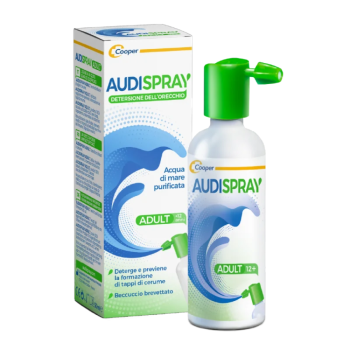 audispray adult soluzione di acqua di mare ipertonica spray senza gas igiene orecchio 50ml