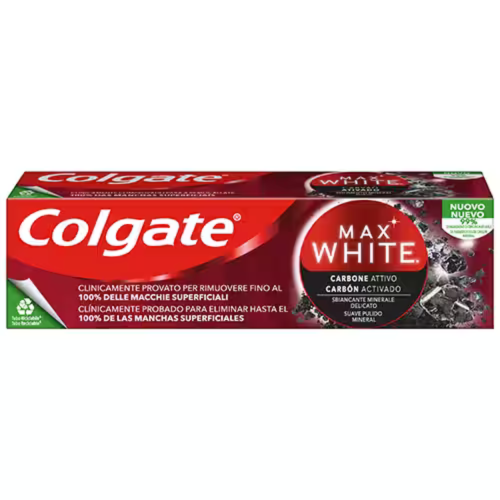 Colgate Max White Carbon Dentifricio Sbiancante Minerale 75ml 