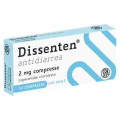 dissenten antidiarrea 10 compresse 2mg 