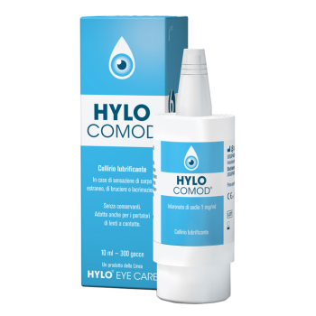 hylo-comod gocce oculari 10ml – idratazione e sollievo per occhi secchi