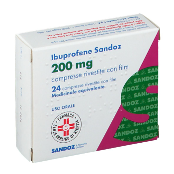 ibuprofene 200mg 24 compresse - sandoz