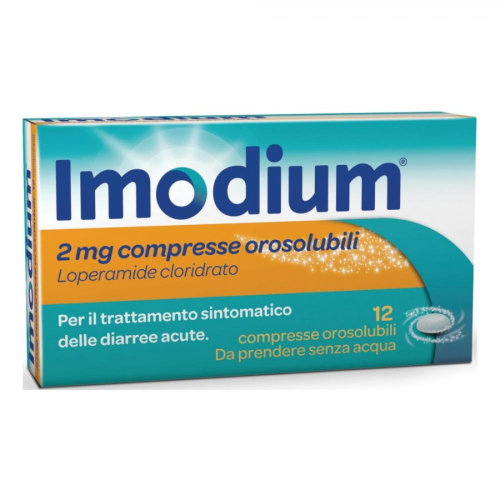 Imodium 12 Compresse Orosolubili 2mg - Programmi Sanit.Integrati Srl