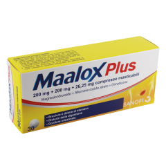 maalox plus 30 compresse masticabili - farmed srl