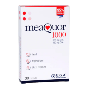 meaquor 1000 – integratore alimentare | omega-3 epa e dha | 30 capsule