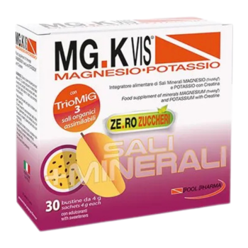 mg.k vis ze.ro zuccheri mango-passion fruit 30 bustine – integratore sali minerali senza zuccheri