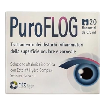 puroflog soluzione oftalmica 20 flaconcini 0,5ml