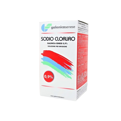 Sodio Cloruro 0,9% Soluzione Fisiologica 100ml - Galenica Senese Srl
