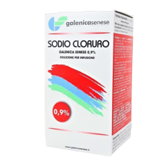sodio cloruro 0,9% soluzione fisiologica 500ml - galenica senese srl