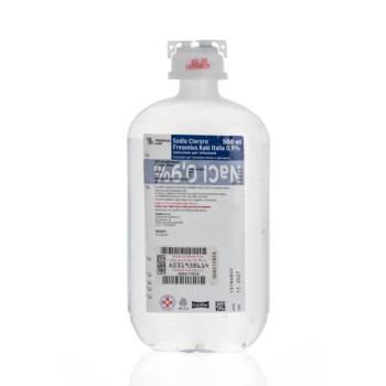sodio cloruro 0,9% soluzione fisiologica per infusione – sacca di plastica flessibile da 500 ml – fki