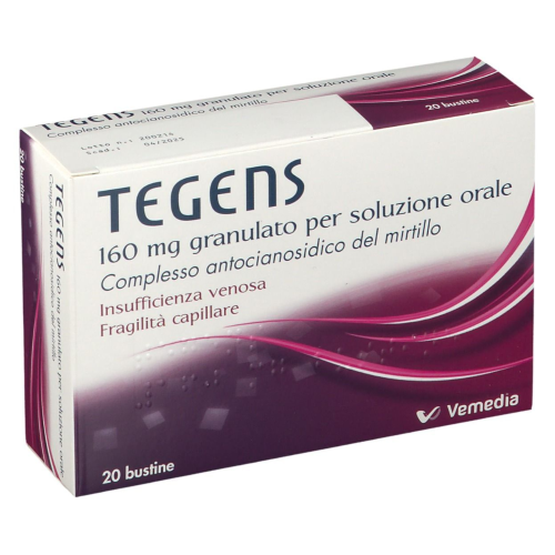 Tegens 160 mg | Vasoprotettore | 20 Bustine