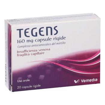 tegens 160 mg | vasoprotettore | 20 capsule
