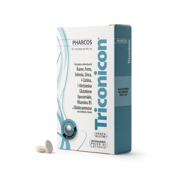 triconicon pharcos 30 compresse – integratore per capelli e unghie