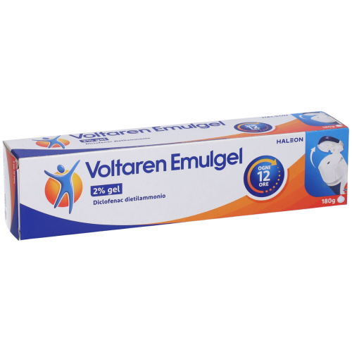 Voltaren Emulgel 2% Gel 180g - Novartis Farma Spa