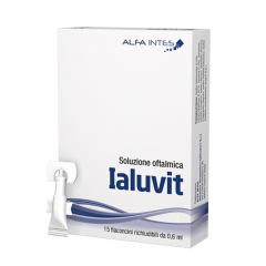 ialuvit soluzione oftalmica 15 flaconcini da 0,6ml