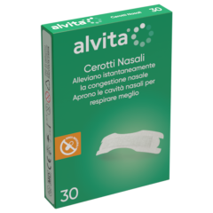 alvita cerotti nasali 30 pezzi