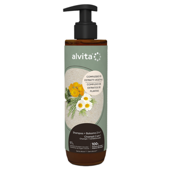 alvita shampoo + balsamo 2 in 1 400ml