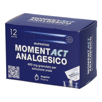 momentact analgesico granulato 12 bustine 400 mg