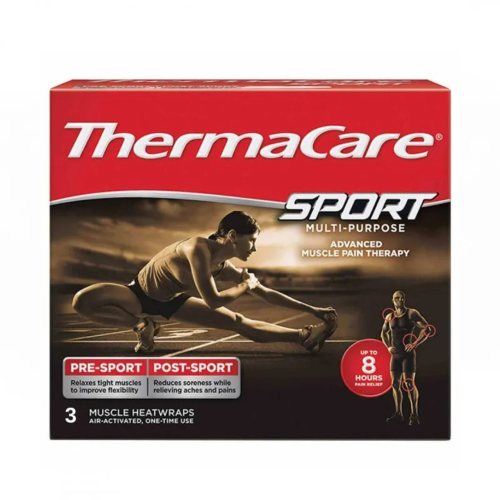 Thermacare Sport Cerotti Autoriscaldanti Per Dolori Muscolari 3 Pezzi