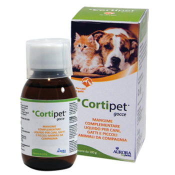 cortipet gocce 100 ml - per il sistema immunitario di cani e gatti