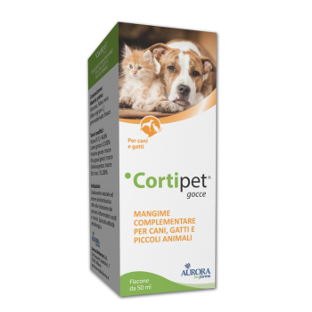 cortipet gocce 50 ml - per il sistema immunitario di cani e gatti