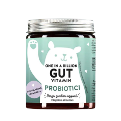 bears with benefits - one in a billion gut vitamin - integratore per l'equilibrio e il benessere intestinale 45 orsetti gommosi