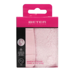 beter cleansing experience | salvietta struccante + fascia capelli