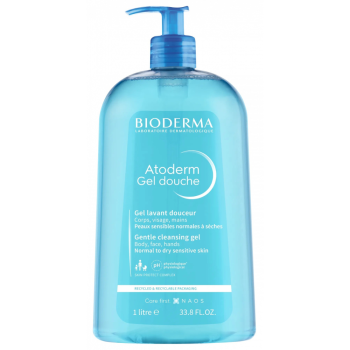 atoderm gel detergente ultra-delicato pelli sensibili normali e secche flacone con dosatore da 1000ml