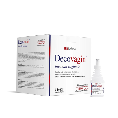 Decovagin Lavanda Vaginale 5 Flaconi Monodose Con Cannula 100ml