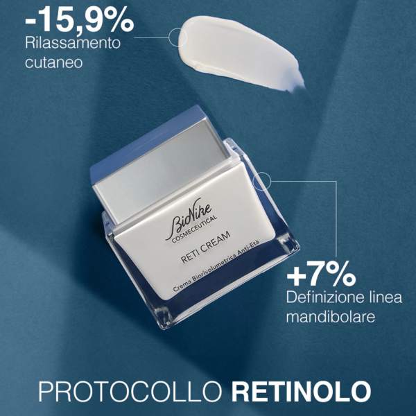 Bionike Cosmeceutical Reti Cream - Crema Biorivolumetrica Anti-Età 50ml