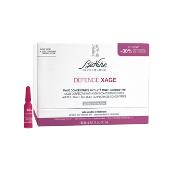 bionike defence xage | fiale anti-età lifting viso | 14 fiale × 1,2 ml