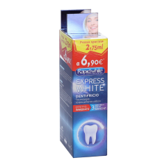 bionike rapid white dentifricio sbiancante express white bipack 2 x 75ml