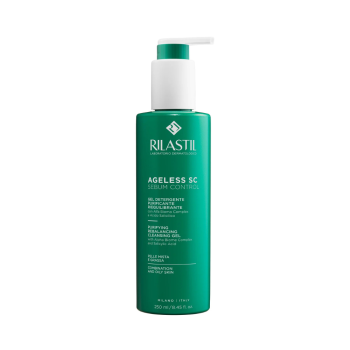 rilastil ageless sc – gel detergente pelli miste e grasse 200ml