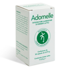 adomelle integratore alimentare con fermenti lattici 30 capsule