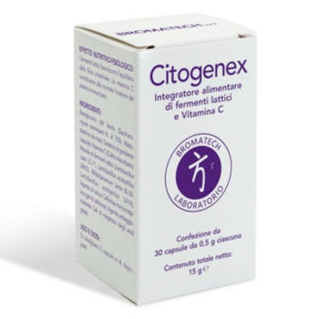 citogenex integratore con fermenti lattici e vitamina c 30 capsule