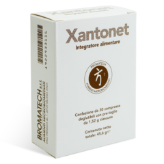 xantonet integratore con fibra di avena inulina e frutto-oligosaccaridi 30 compresse