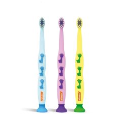 elmex spazzolino bimbi educativo 0-3 anni colori assortiti