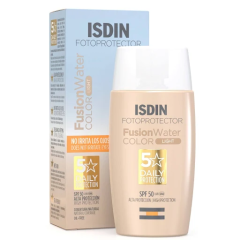 isdin foto protector fusion water color light spf 50+ protezione solare 50ml