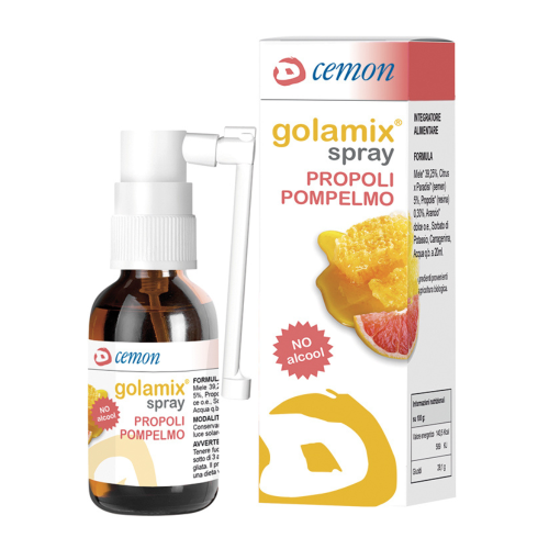 Golamix Spray Propoli Pompelmo No Alcool 20ml - Cemon Srl