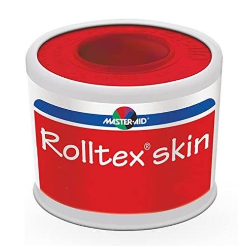 Master Aid Rolltex Skin Cerotto Su Rocchetto Tela Rosa 5mt X 5cm