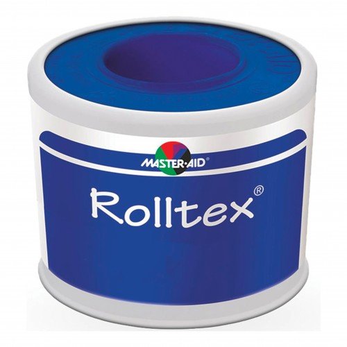 Master Aid Rolltex Cerotto Su Rocchetto Tela Bianca 5mt X 5cm